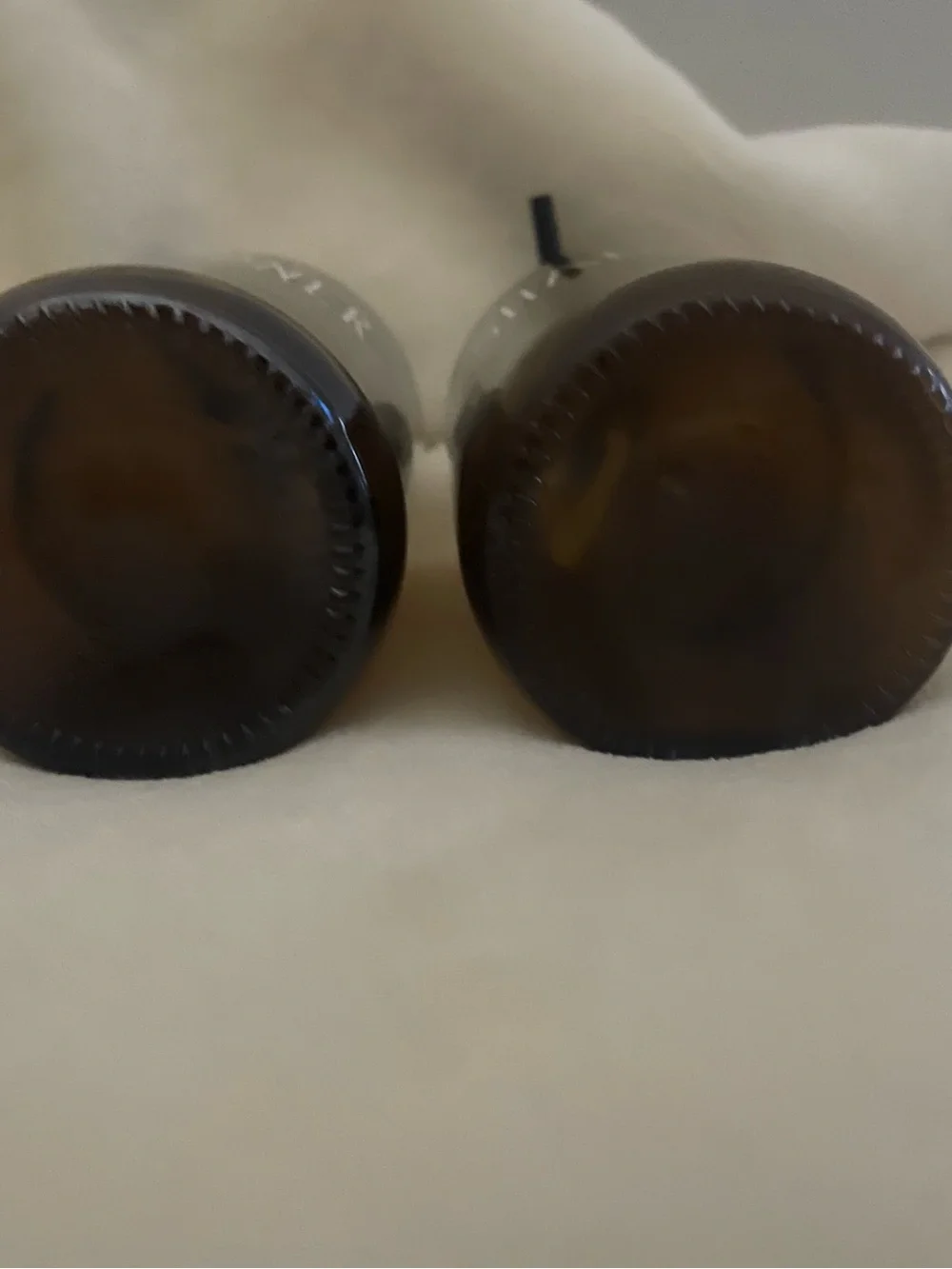 Amber Glass Shampoo & Conditioner Pump Bottles